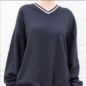 Brandy Melville Erica Trimming Sweatshirt